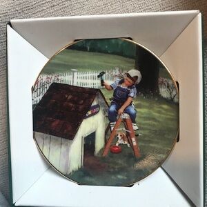 - Donald Solan collector plate mini